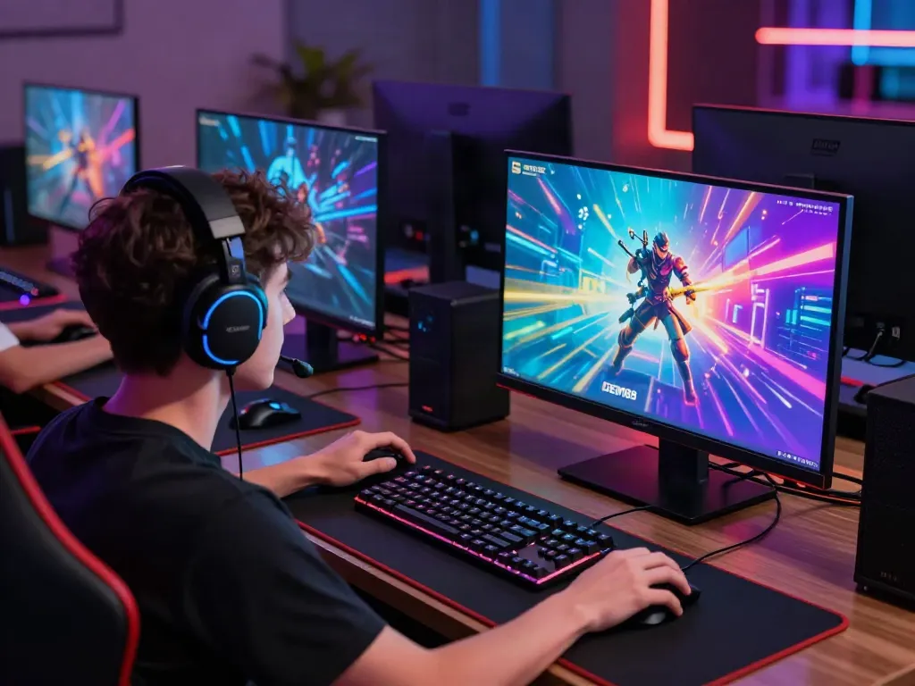 Player engaged with GEM88 gaming platform, showcasing immersive online gaming experience.