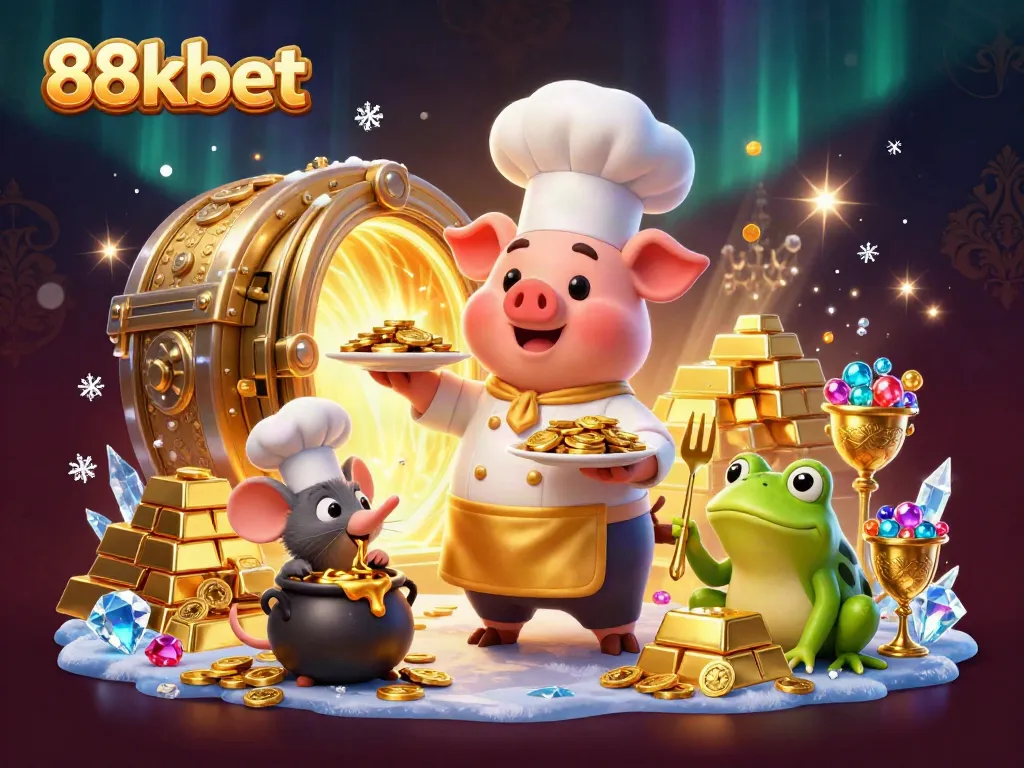 Experience the thrill of winning with 88kbet in a vibrant 3D casino adventure.